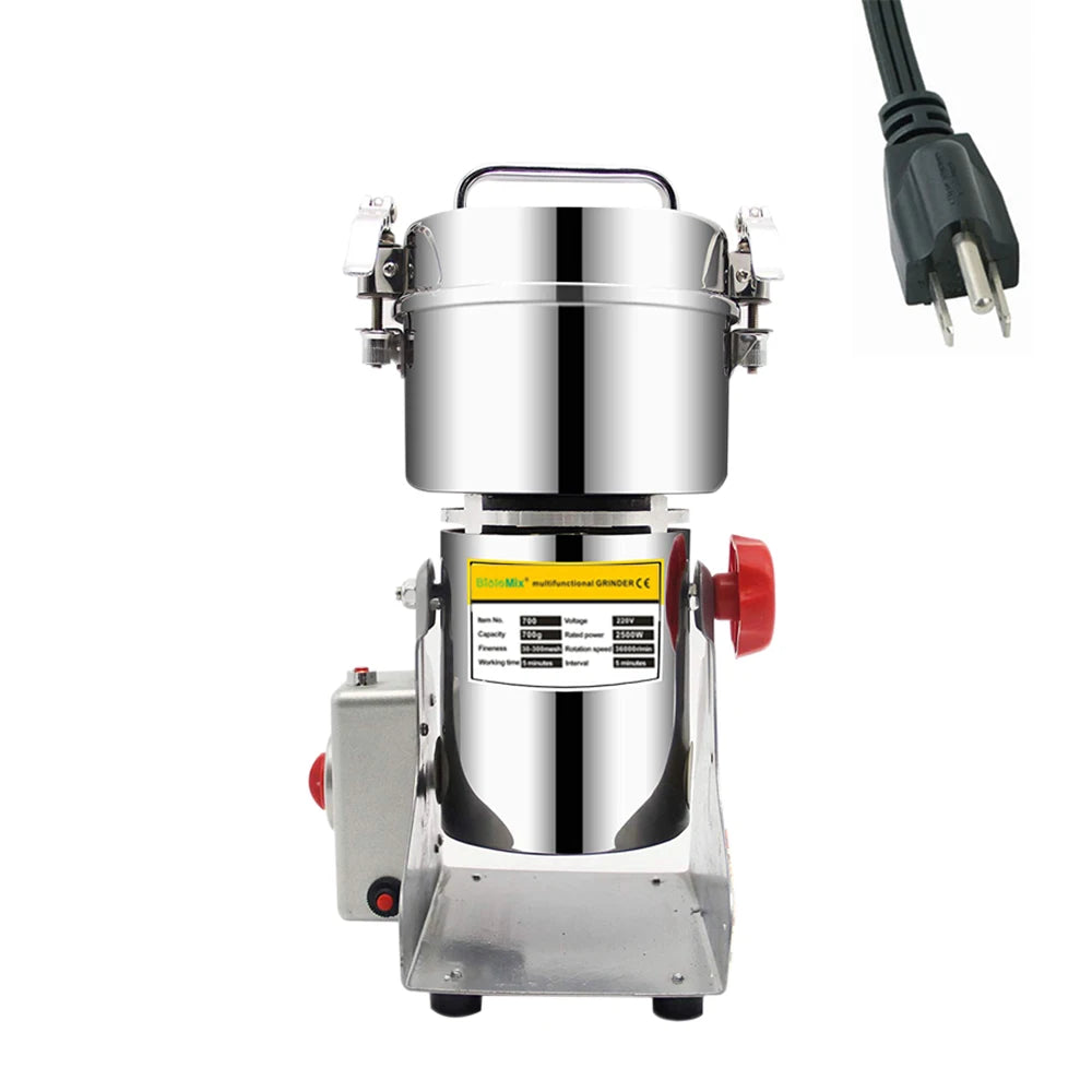 BioloMix Electric Grinder for Grains Spices and Coffee