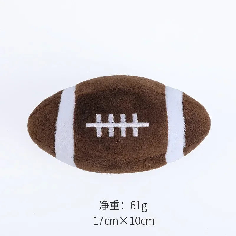 Pet Supplies Dog Toys Toys Bite Resistant Teething Cute Ball Shape Plush Chewing Toys Pet Accessories Pet Products