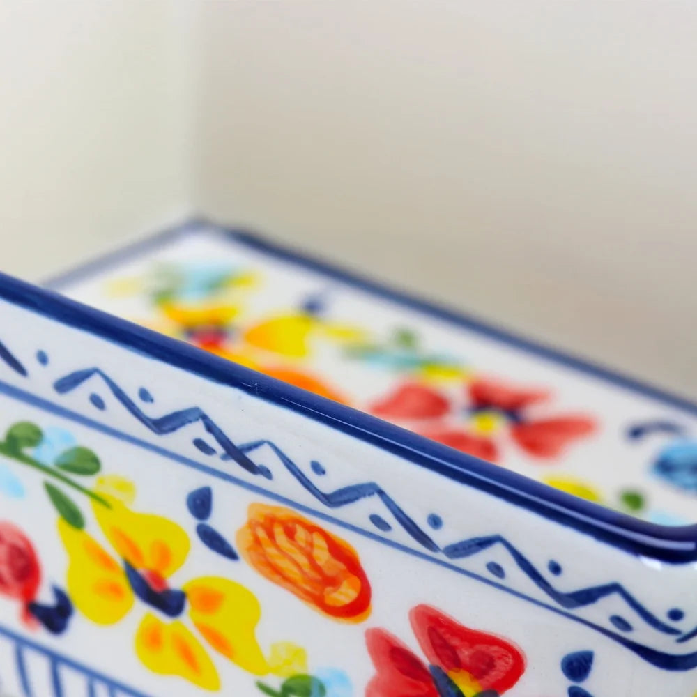 Stoneware Bakeware Set Ruffle Top Pie Plate and Versatile Baking Dish Baking Serving Storing Dishwasher Safe High Temperature