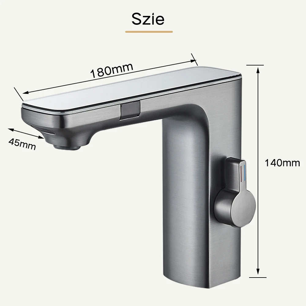 Rozin Touchless Sensor Basin Faucet With Digital Display