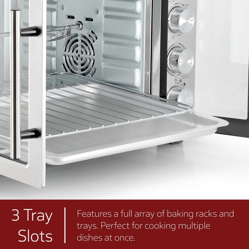 Multi Function Countertop Oven With Convection Rotisserie