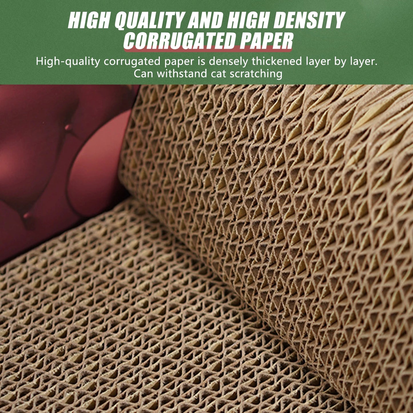 Luxury Cat Scratcher Sofa Bed for Happy Feline Relaxation