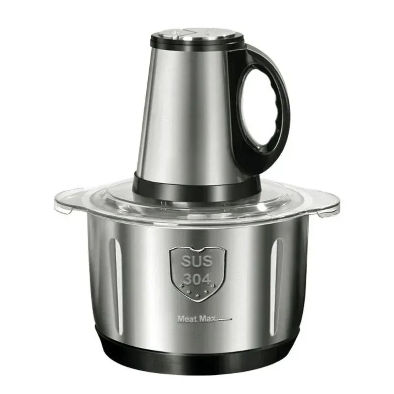 5L Electric Meat Grinders 304 Stainless Steel Food Crusher Multifunctional Vegetable Slicer Chopper Baby Food Processor 110V US