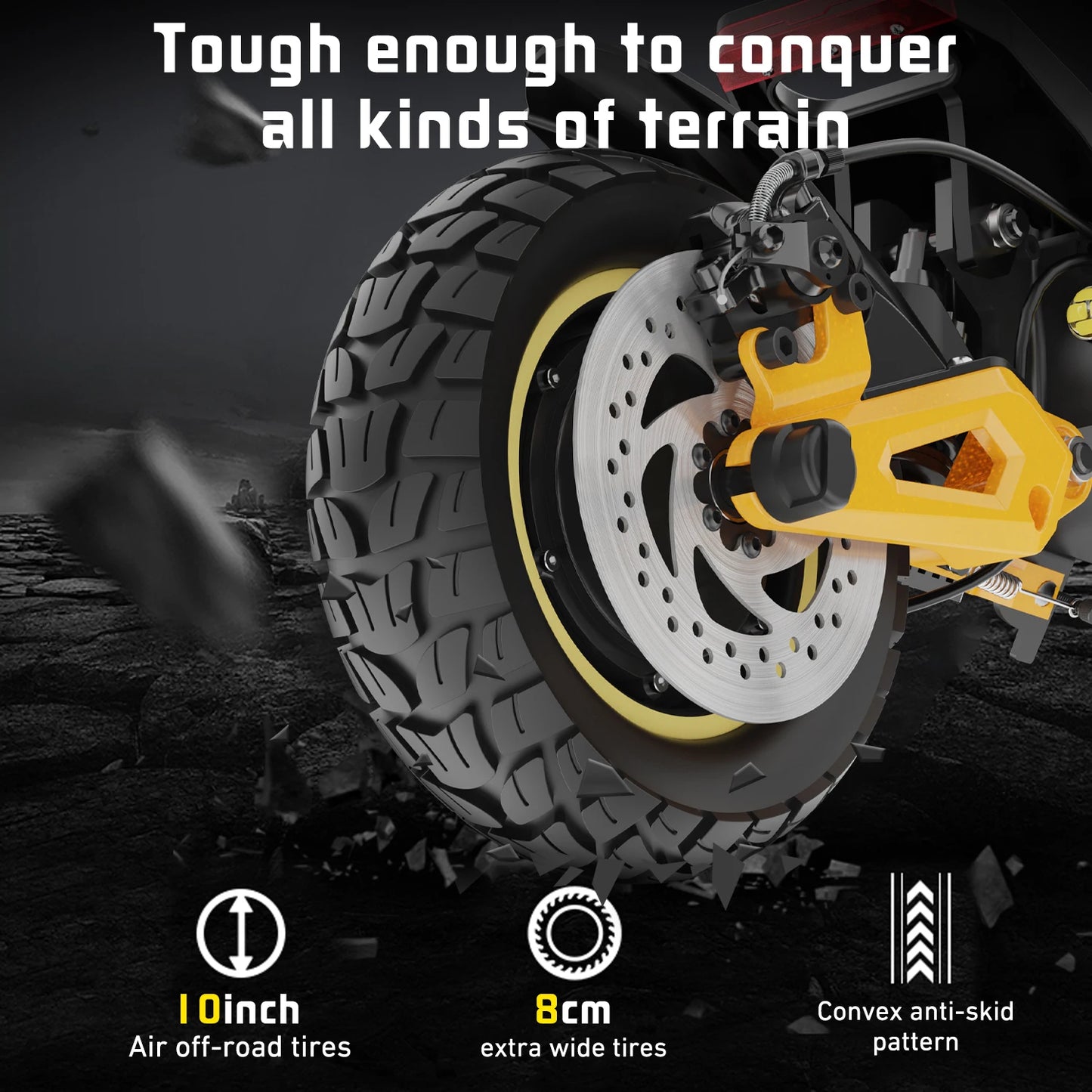 IENYRID Foldable IE ES1 2400W Dual Motor Electric Scooter