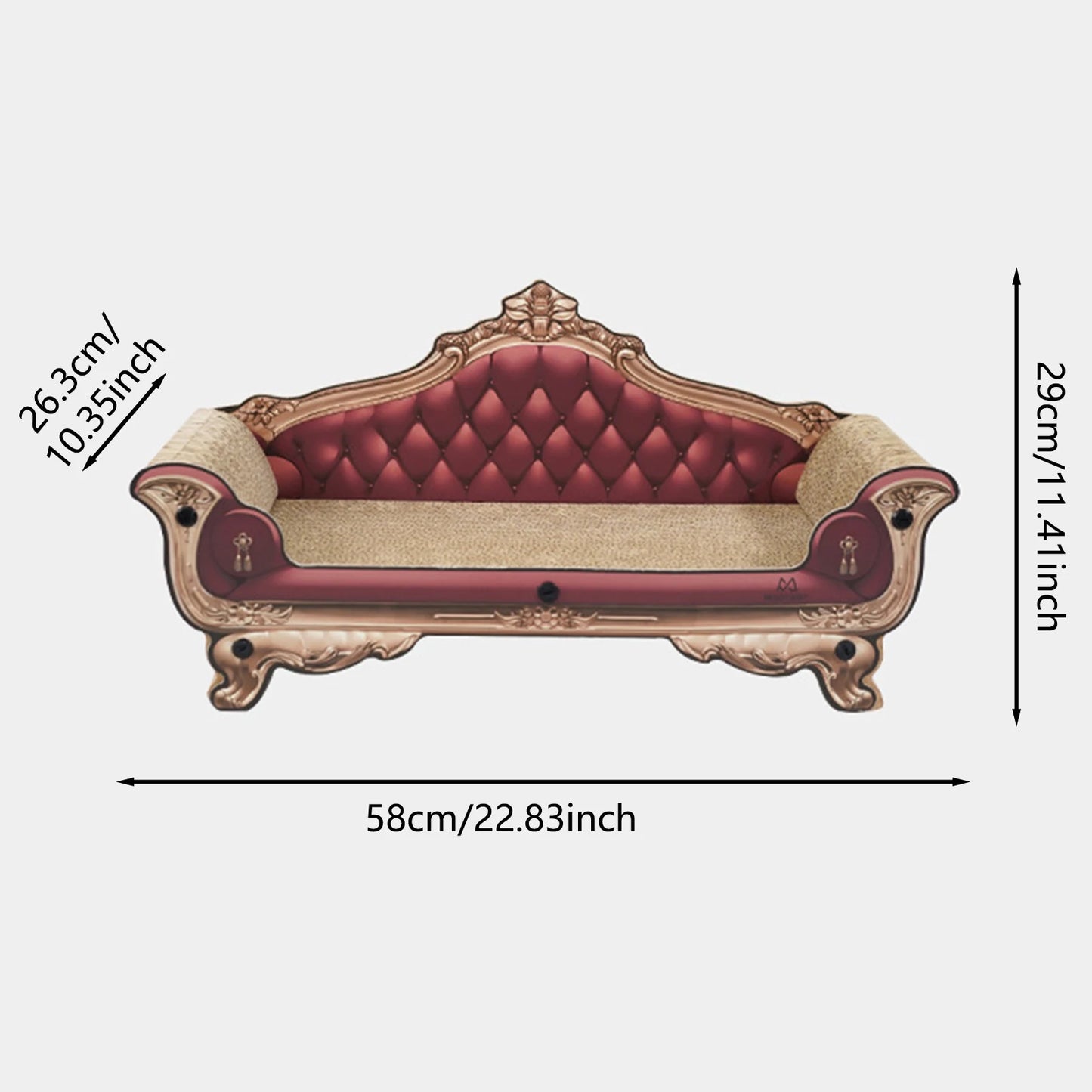 Luxury Cat Scratcher Sofa Bed for Happy Feline Relaxation