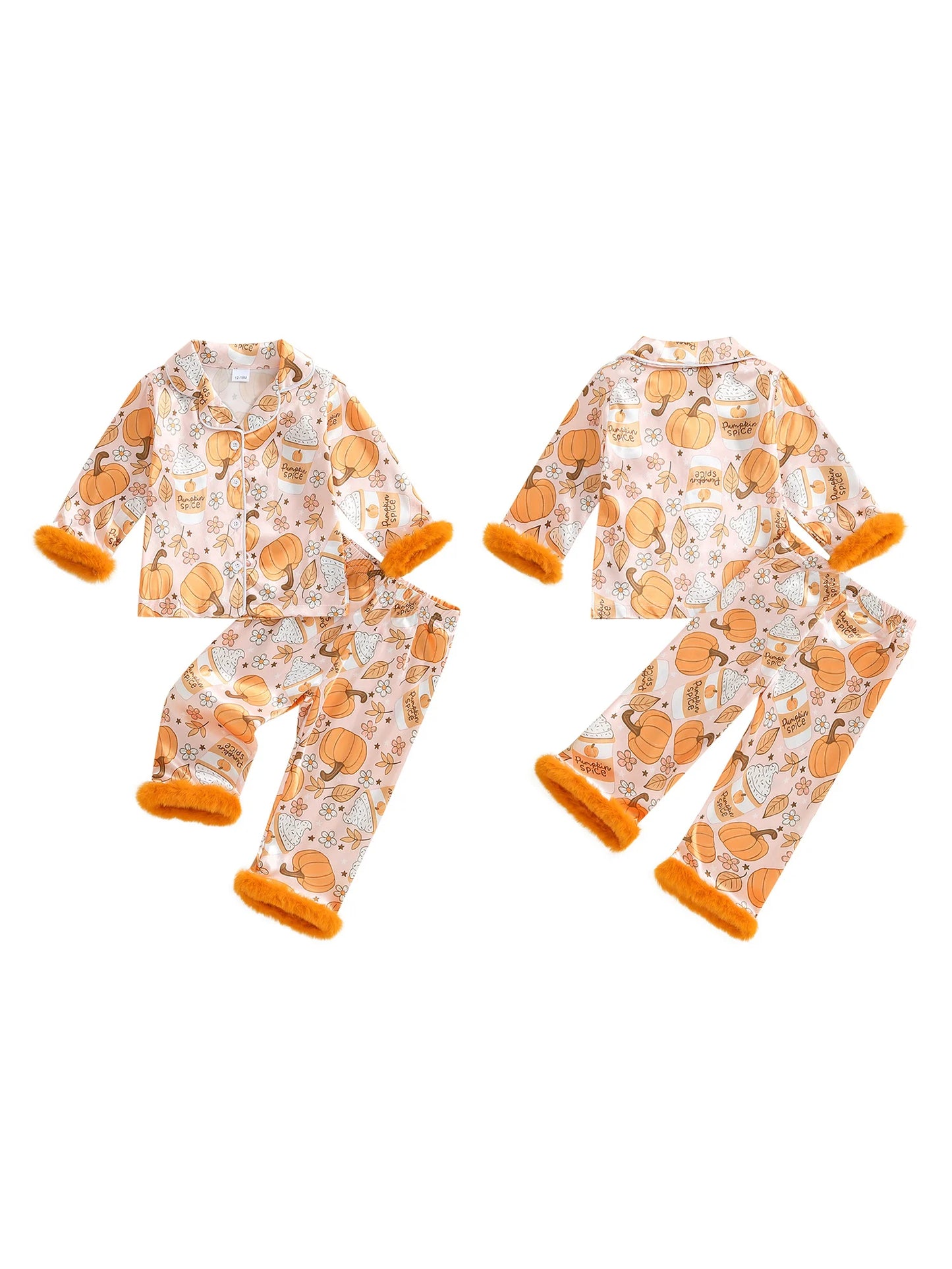 Children s Boys Halloween Pajamas Set Ghost Print T-shirts Tops Matching Pants 2 Piece Lounge Suit Sleepwear Costume