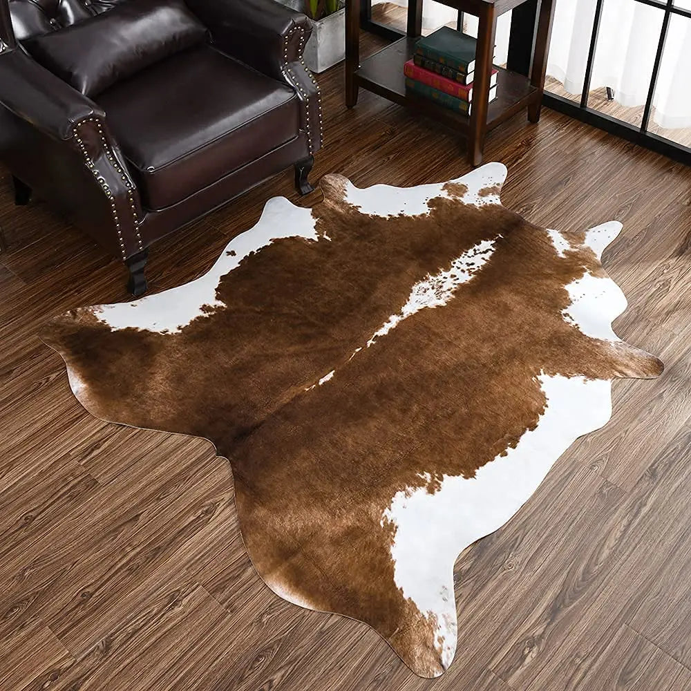 American style Animal Print Rug faux fur cowhide rug Bedroom carpet room carpet for living room rugs house decoration floor mats