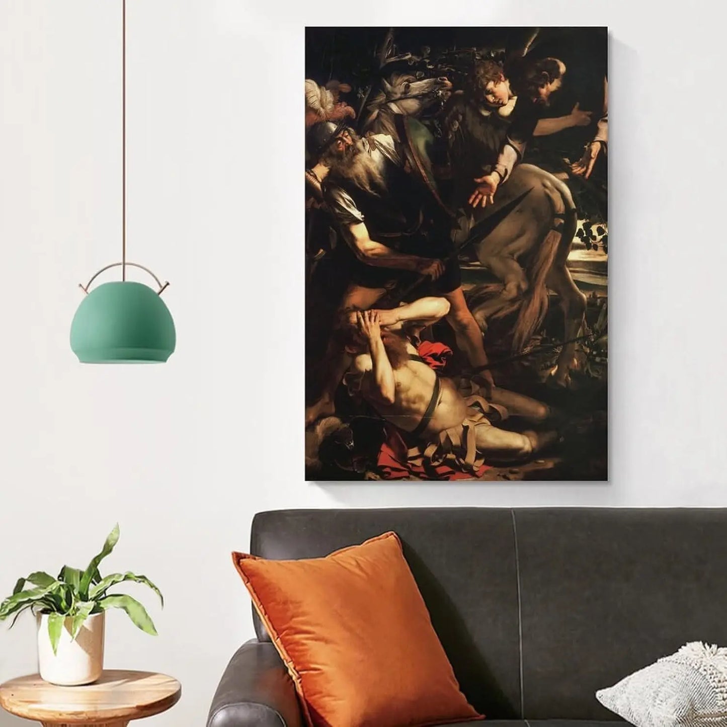 The Conversion of Saint Paul Canvas Wall Art Decor