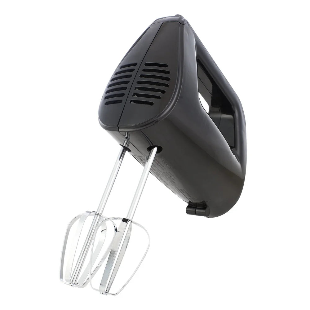 5-Speed Corded Hand Mixer with 2 Beaters Comfortable Handle Powerful Motor Kitchen Appliance Durable Lightweight Easy to Use