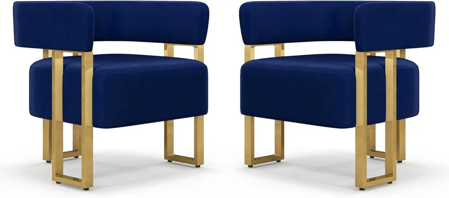 White Sherpa Boucle Accent Chair Set of 2, Modern Armchair Bucket Chair Comfy Side Chair Round Arm Chairs for Living Room