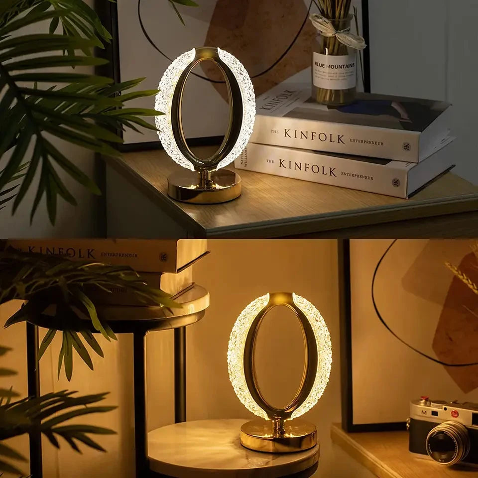 Warm And Elegant LED Table Lamp With 3 Color Temperatures And 3 Brightness, Powered By USB, An Excellent Choice For Romantic
