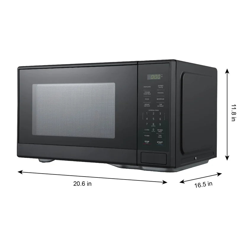 1000W Countertop Microwave Oven 1.1 Cu Ft 10 Power Levels