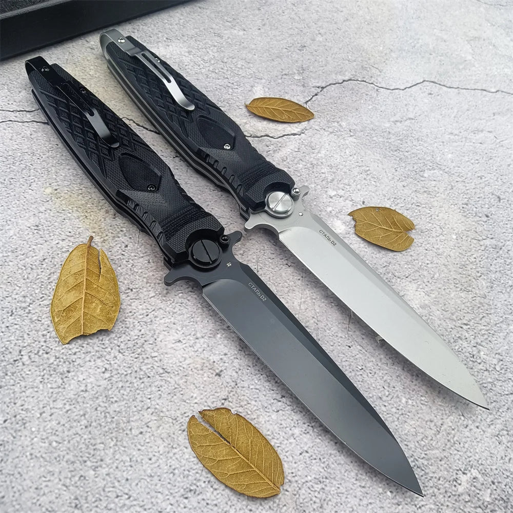 Russian Hokc Hunting Knife Outdoor Tactical Military Pocket Folding Knife EDC Pocket Knife Practical Cutting Knife Men's Gift