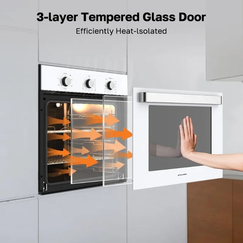ThermoMate Five Function Electric Wall Oven ETL Certified