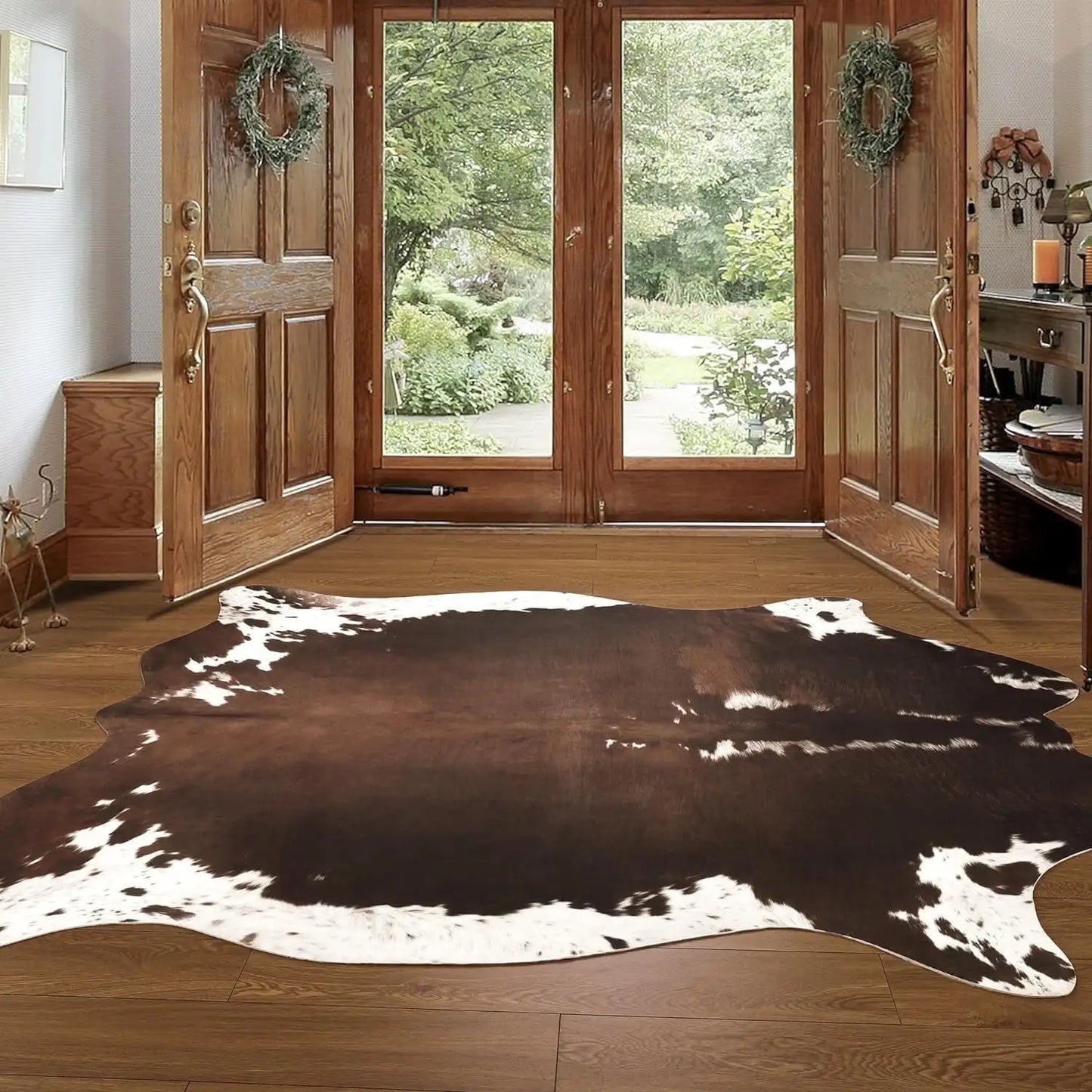 American style Animal Print Rug faux fur cowhide rug Bedroom carpet room carpet for living room rugs house decoration floor mats