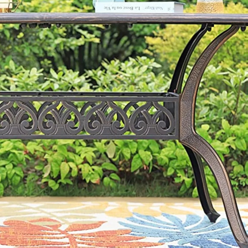 Sophia and William Outdoor Dining Table for Six People