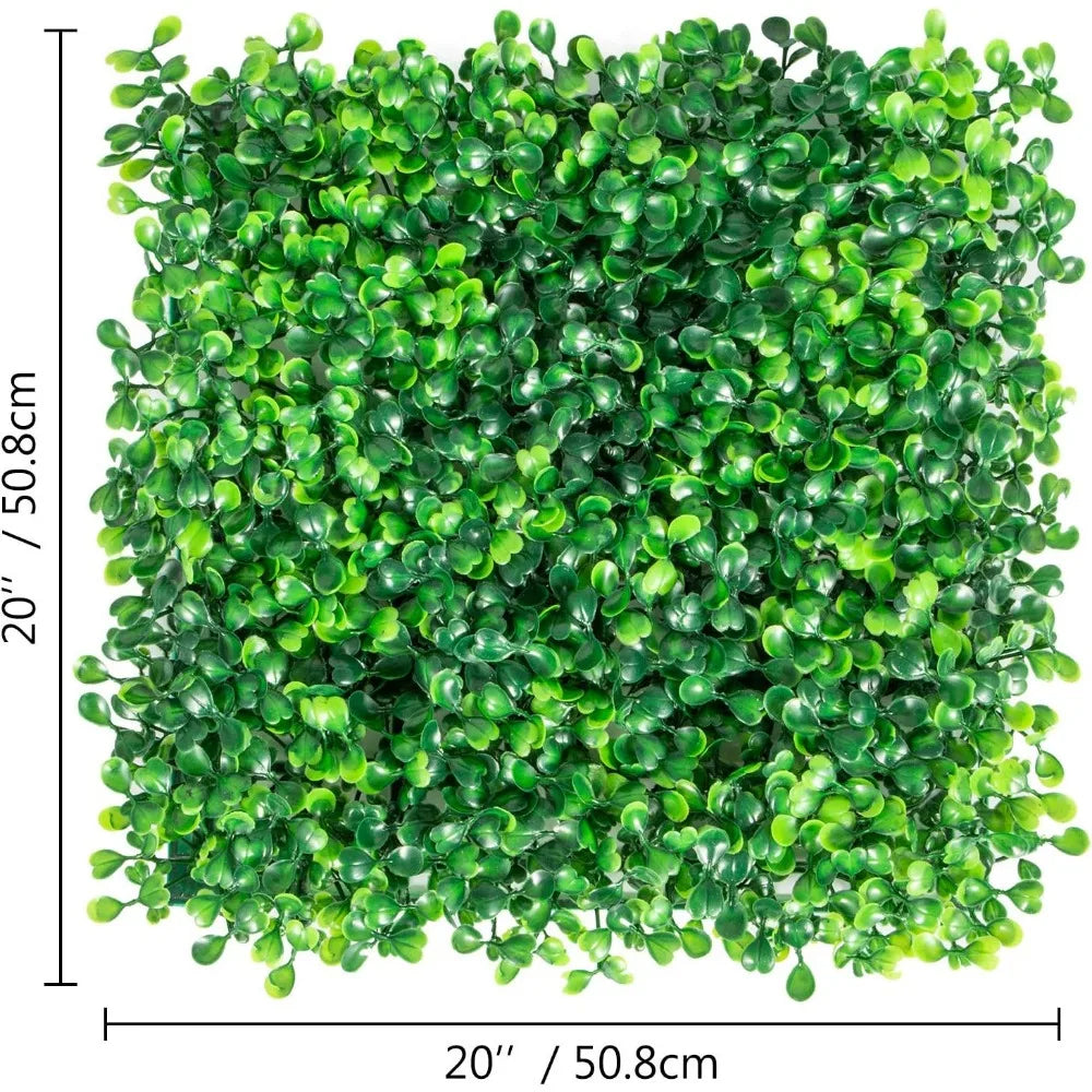 Artificial Boxwood Panels for Beautiful Privacy Hedge Wall Decor