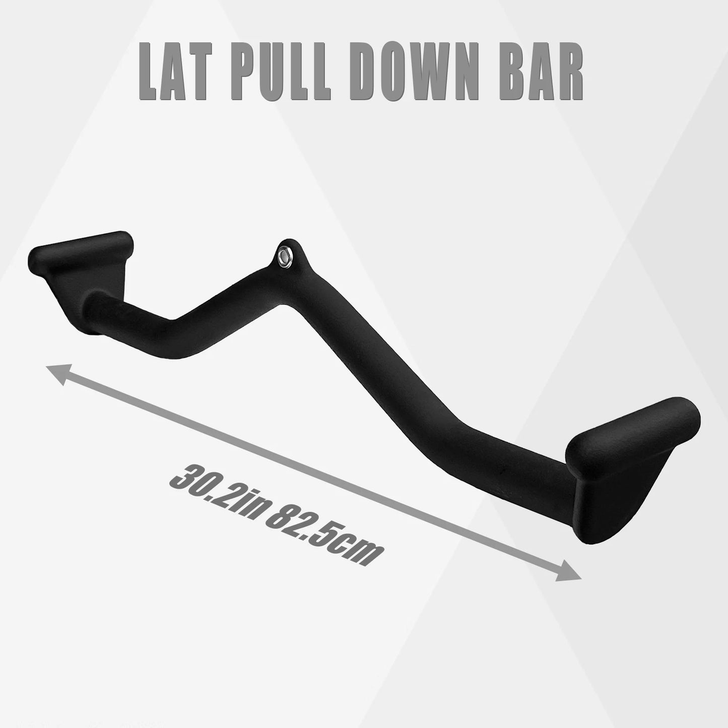 Lat Pull Down Bar T bar Row Attachment,V Bar Tricep Lat Pulldown Attachments, Back Strength Training Bar for Home Gym Exercise C