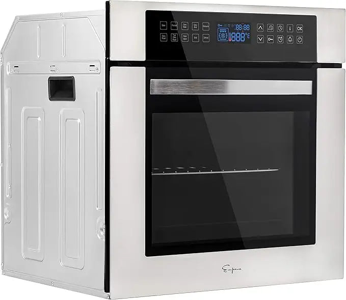 Empava 24 Inch Electric Wall Oven Deluxe With Rotisserie