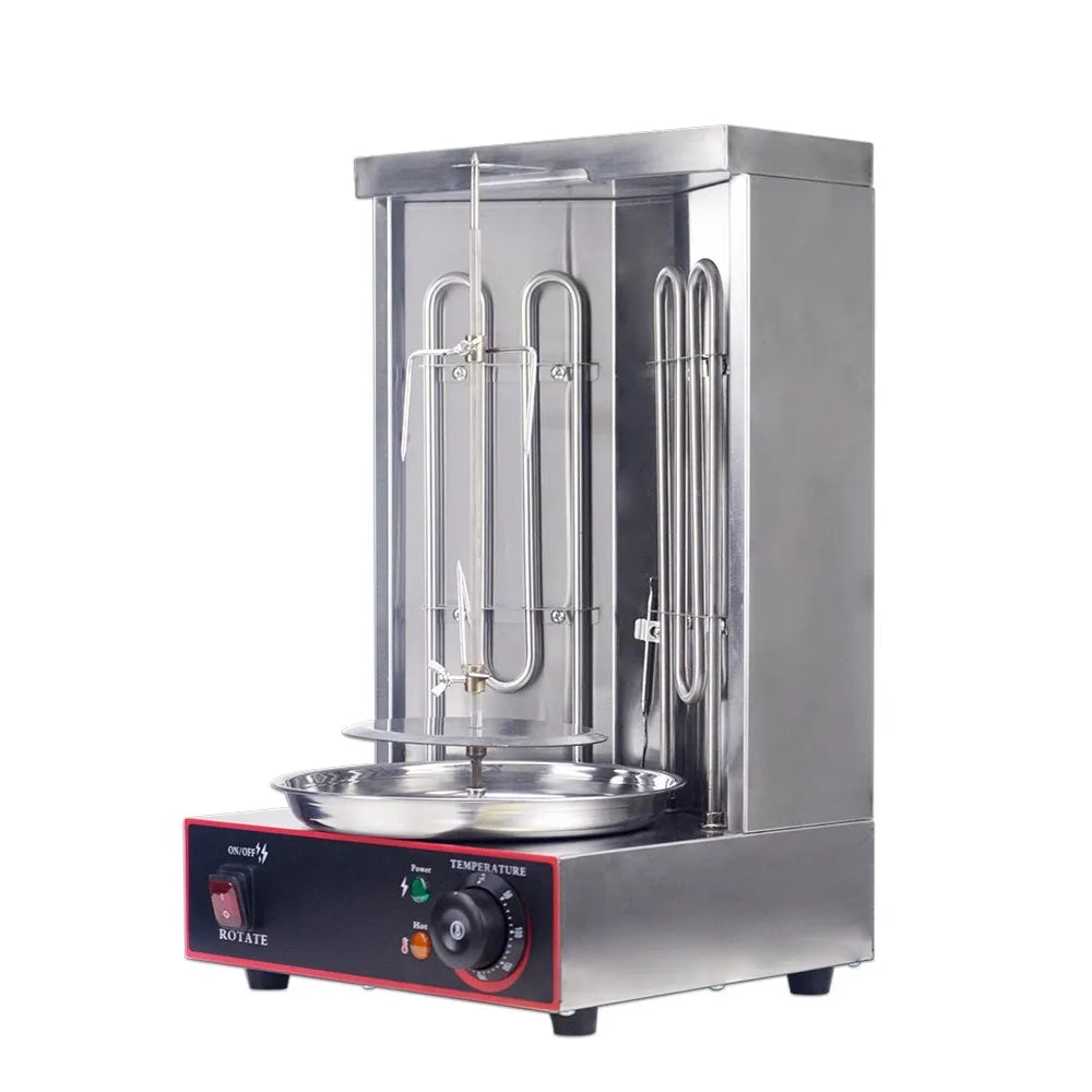 Onehappy for commercial household electric kebab grill shawarma machine automatic rotating grill heating tube