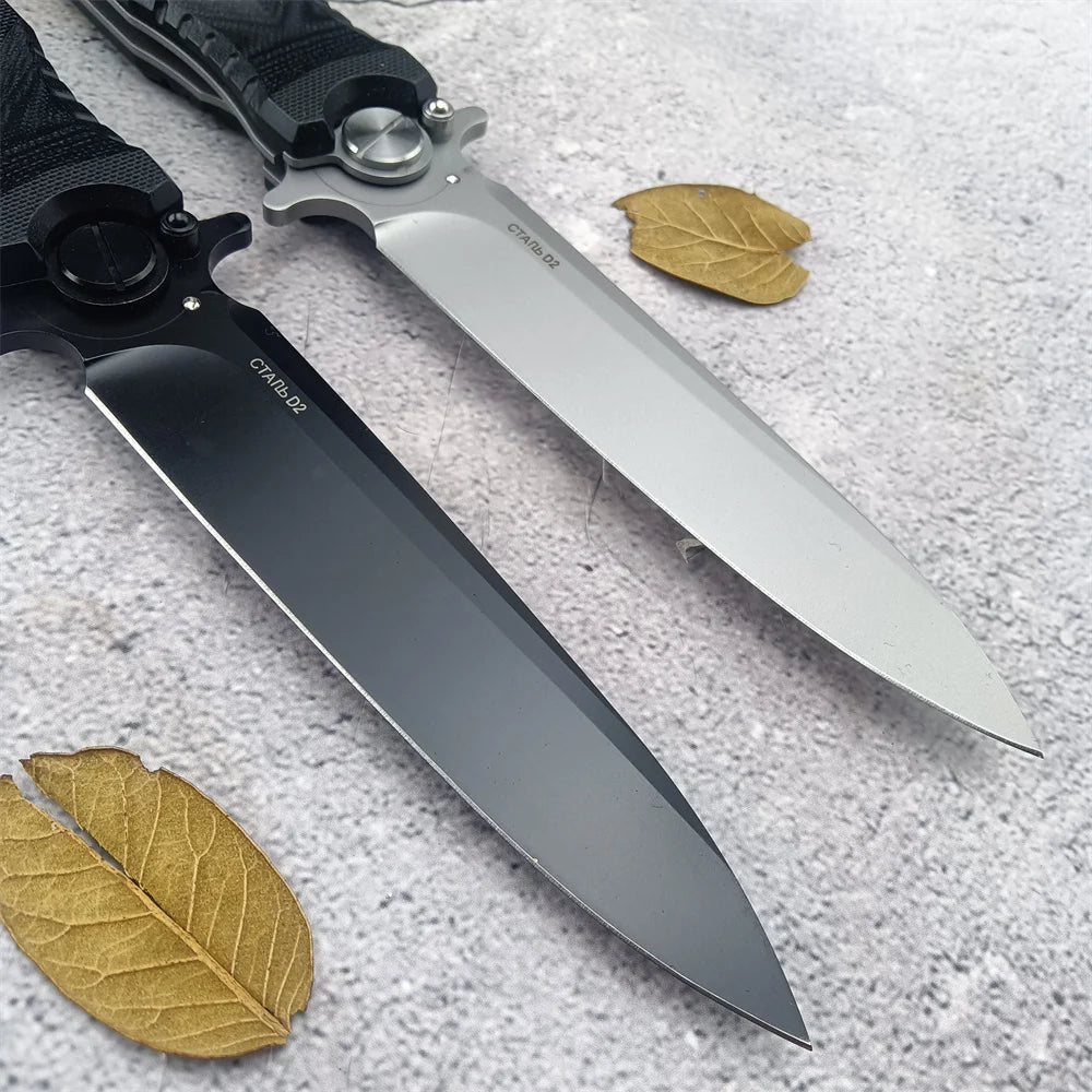 Russian Hokc Hunting Knife Outdoor Tactical Military Pocket Folding Knife EDC Pocket Knife Practical Cutting Knife Men's Gift