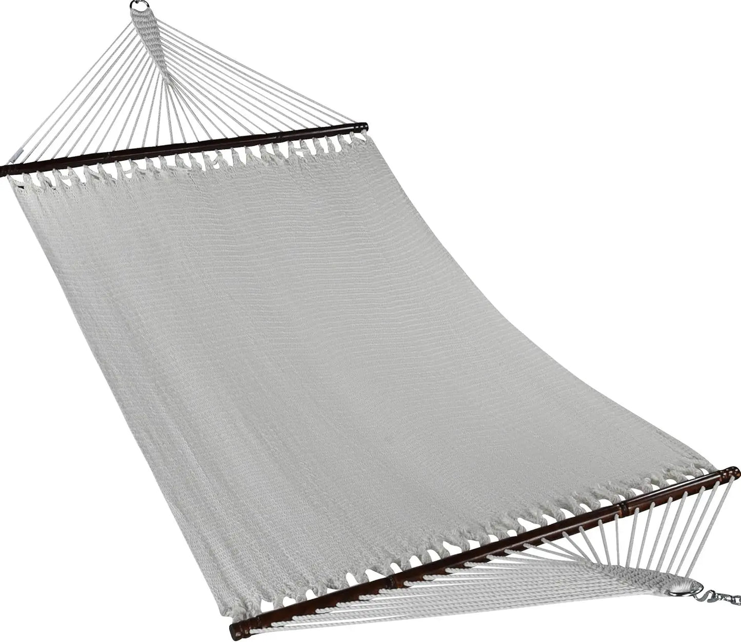 Jumbo Caribbean Hammock - 55 Inch - Soft-Spun Polyester - Tan