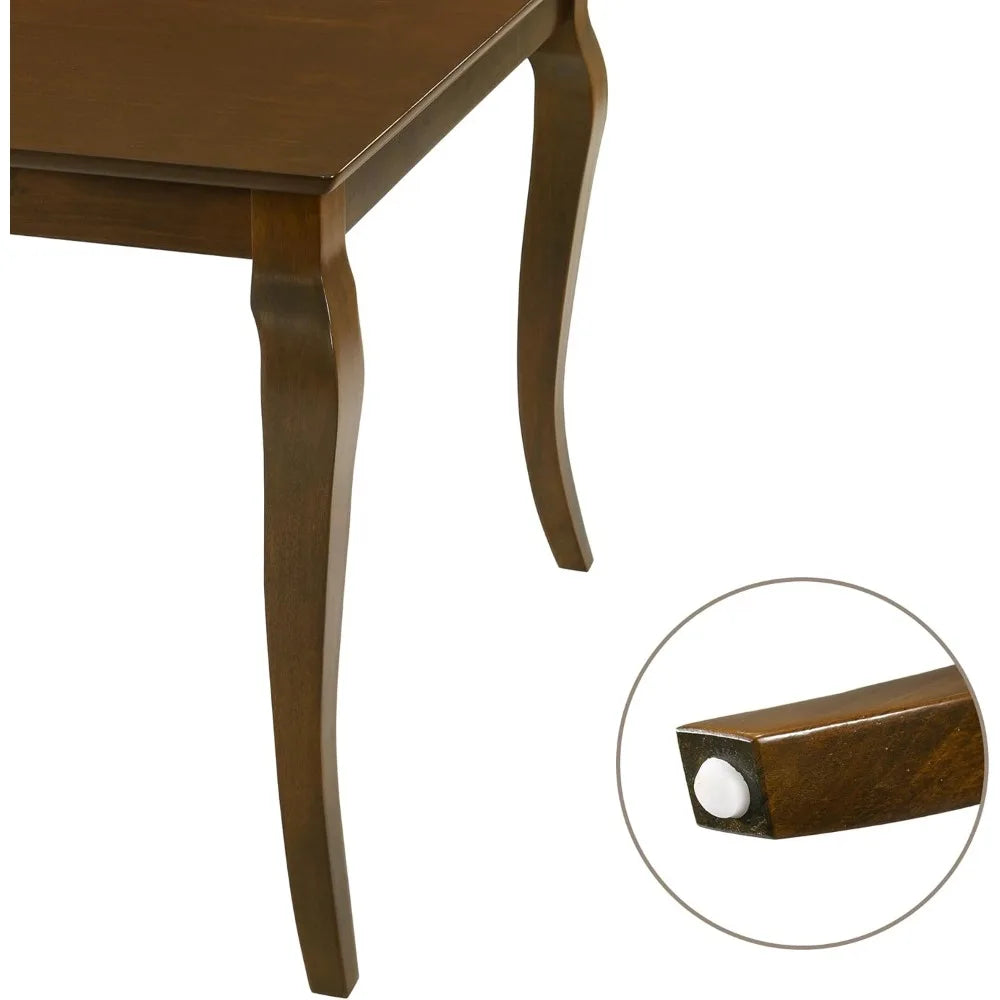 Mid Century Modern Wooden Dining Table for Kitchen or Dining Room