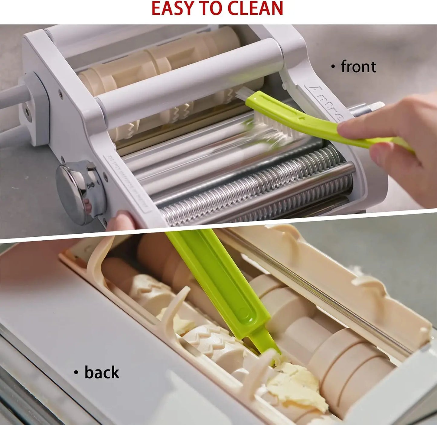 3-in-1 Pasta Maker Attachment for KitchenAid Mixers: Roller, Cutter & Ravioli Tool