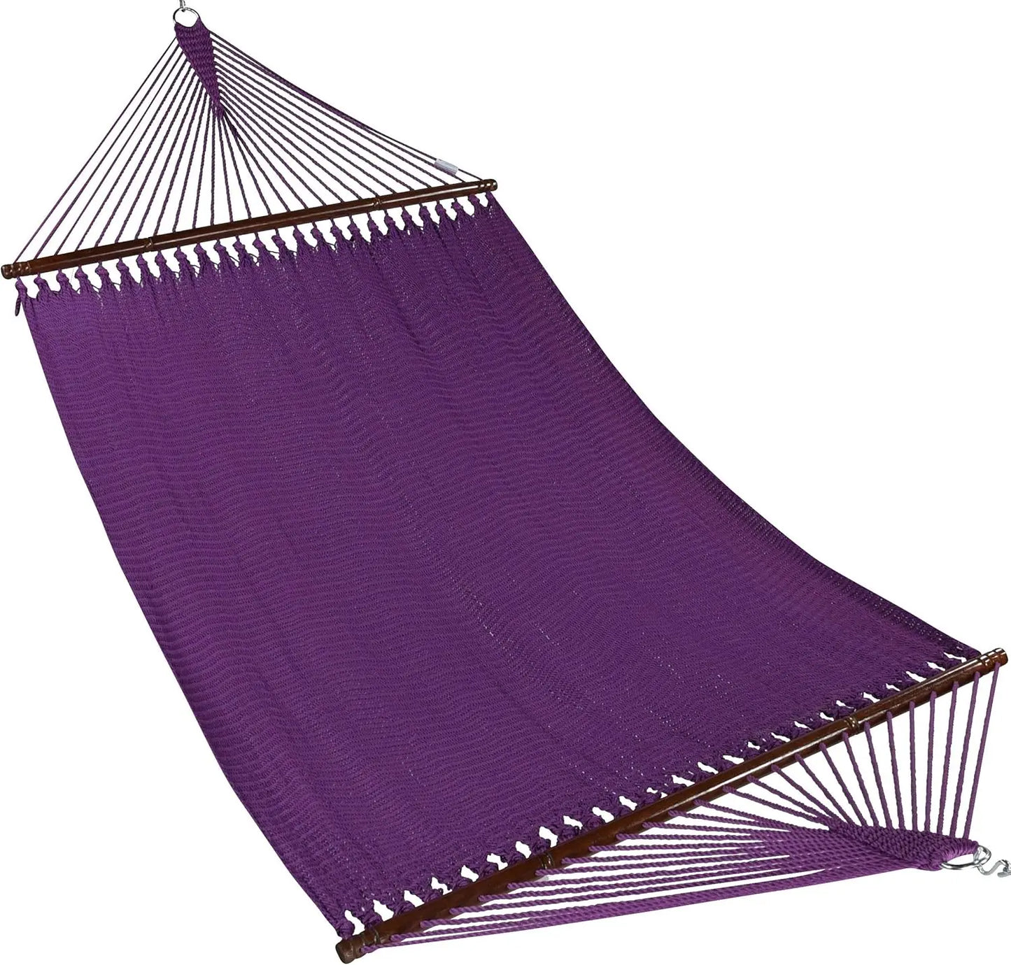 Jumbo Caribbean Hammock - 55 Inch - Soft-Spun Polyester - Tan