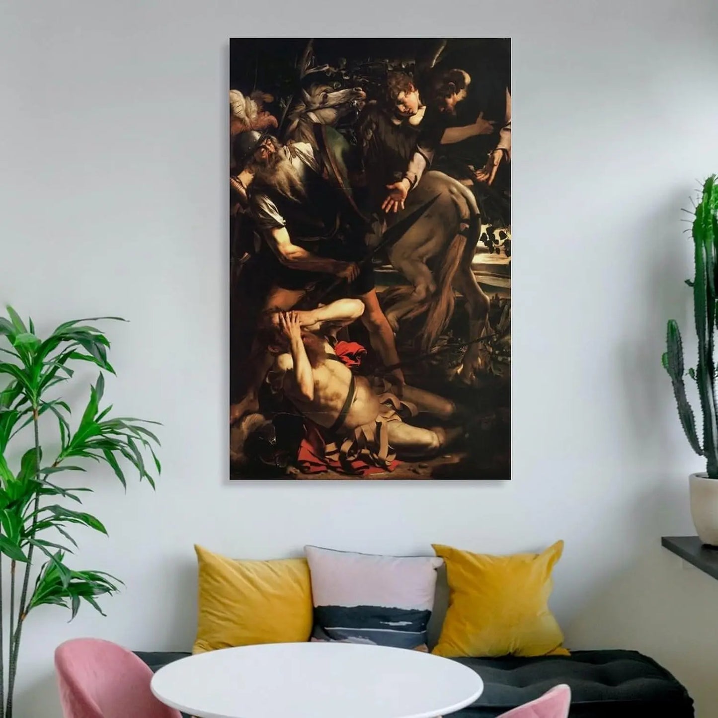 The Conversion of Saint Paul Canvas Wall Art Decor