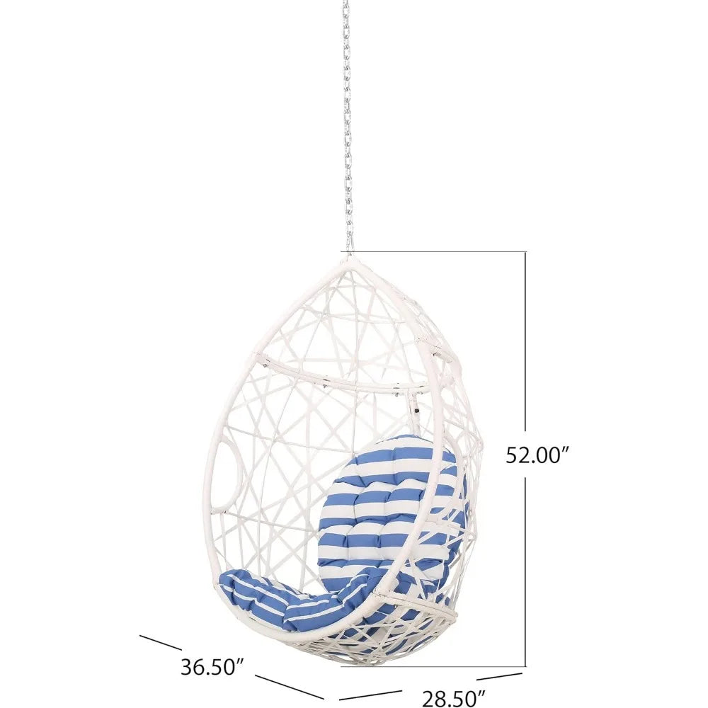 36.50”x 28.20” x 52.00” hammock/Swing, w/waterproof cushion, Hammocks suitable for bedrooms and courtyards