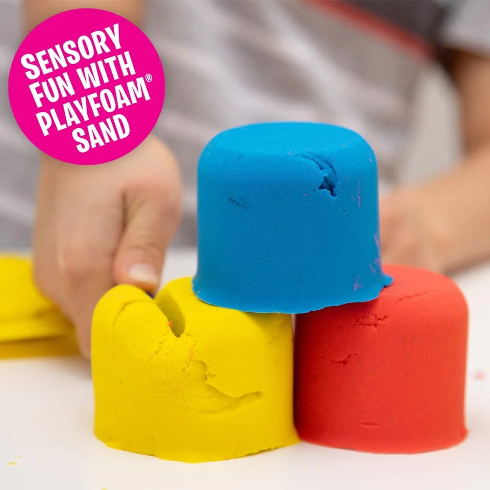 Colorful Playfoam Sand 8 Pack Sensory Toy Kids Ages 3 and Up Ideal Fine Motor Skill Development Creative Play and Sensory Bins