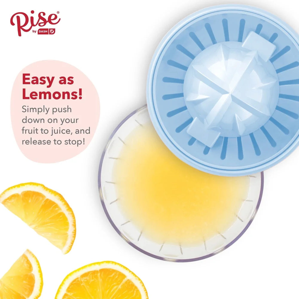 Electric Citrus Juicer Easy Pour Spout Automatic Reversing Cone Pulp Tray Healthy Homemade Juice Kitchen Appliance 10oz Bowl