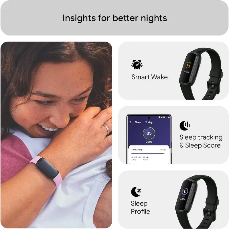 Popular.Inspire 3 Health &-Fitness-Tracker with Stress Management, Workout Intensity, Sleep Tracking, 24/7 Heart Rate and more,