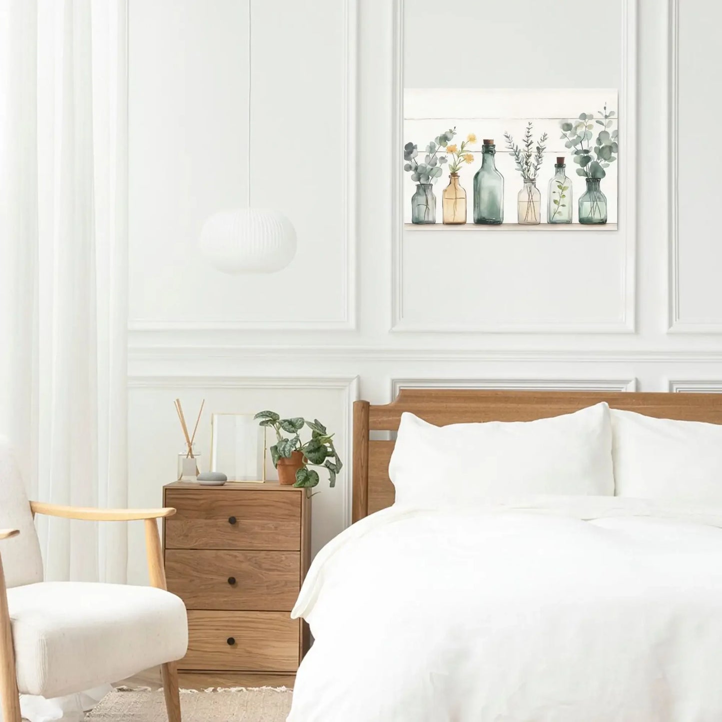 Botanical Canvas Wall Art for Stylish Room Decoration