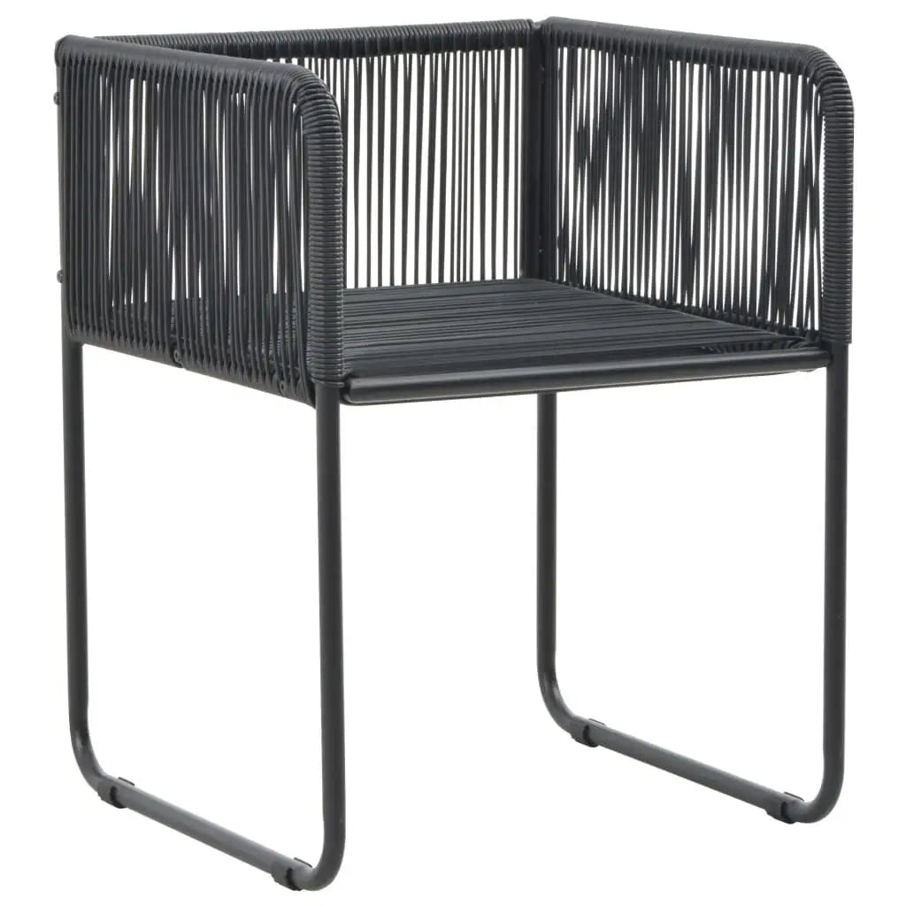 Elegant Black and Dark Gray Modern Dining Set with Stylish Table and Chairs for Family Gatherings and Entertaining