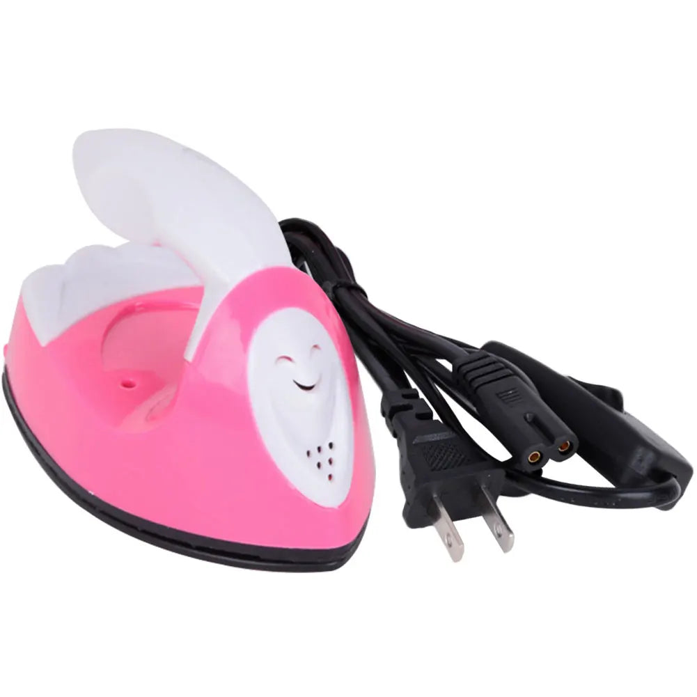 DIY Mini Craft Iron Portable Electric Mini Heat Press Machine Versatile Rapid Heating-Up for Hot Drilling Name Cloth Stickers