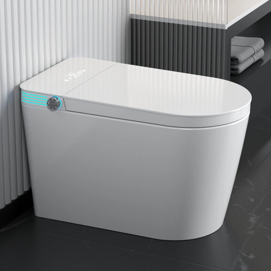 Smart Bidet Toilet With Auto Open Close And Voice Control