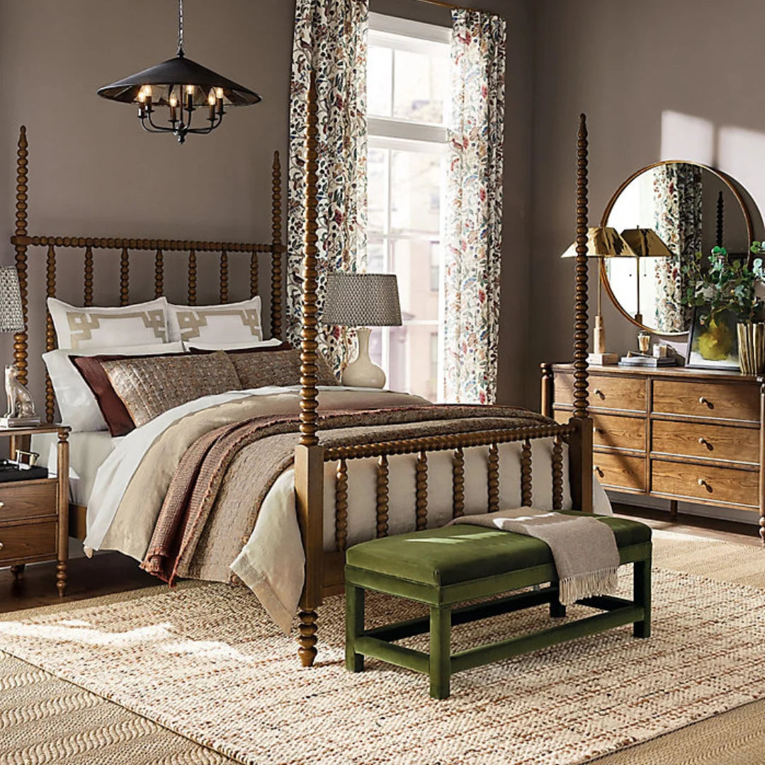 Hand-Woven Natural Wool Area Rug 2' x 3' – Double Carded, Soft & Durable Carpet for Home & Bedroom