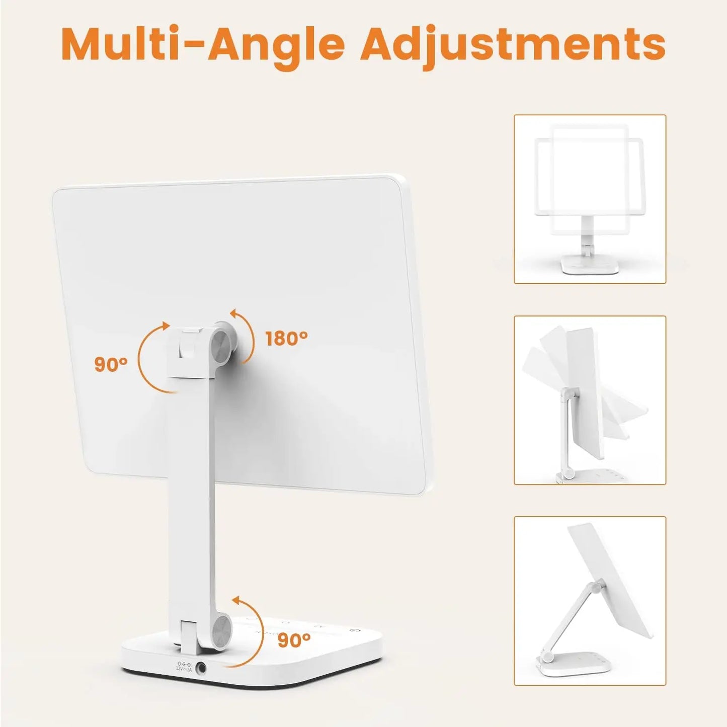 12,000 Lux UV-Free Sun Lamp with Adjustable Brightness & Timer For Indoor Use