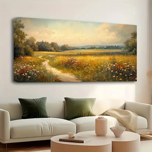 Classical Lake Landscape Canvas Poster For Home Decor