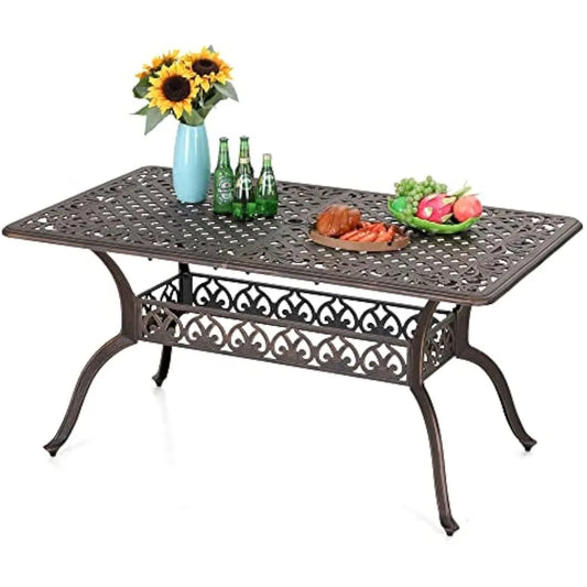 Sophia and William Outdoor Dining Table for Six People