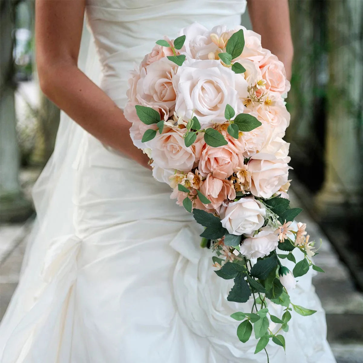 Wedding Bouquets for Bride Bridesmaid, Bridal Bouquets for Wedding Ceremony and Anniversary Valentines Day Decorations,