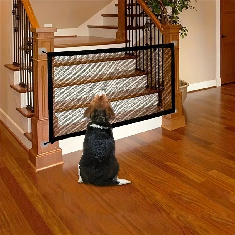 Pet isolation fence, balcony, cat isolation net fence, indoor barrier safety protection, no need to drill holes, fence with 6 ho
