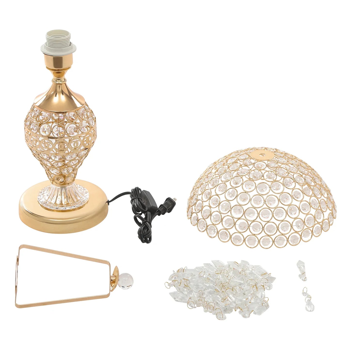 Charming Crystal Table Lamp – First-Class K5 Crystals, Radiant Glow, Perfect for Creating a Cozy & Elegant Atmosphere