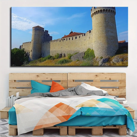 Neuschwanstein Castle Canvas Wall Decor Framed Mural