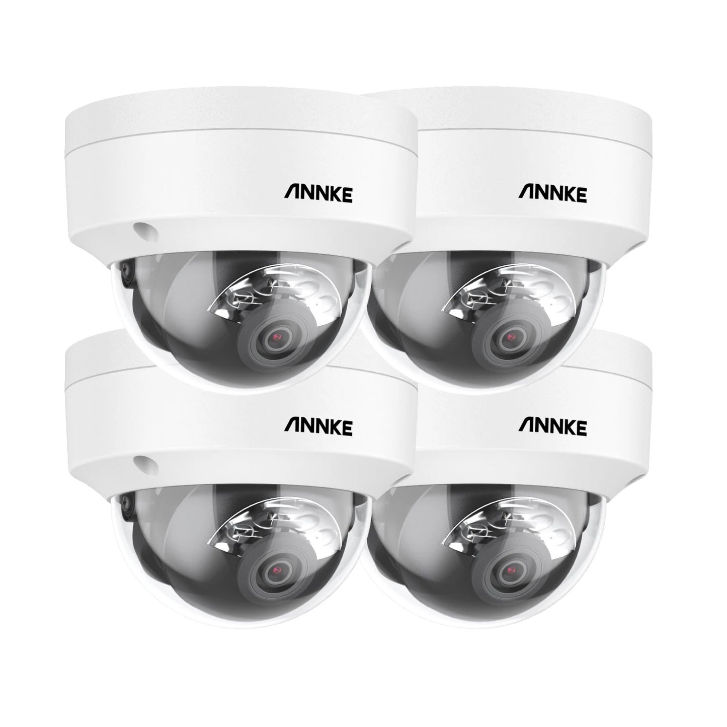 Annke 6K Dual Light Audio Fixed Bullet Camera Human Vehicle Detection 12MP HD IP Security Camera Poe 256G SD Storage ONVIF IP67