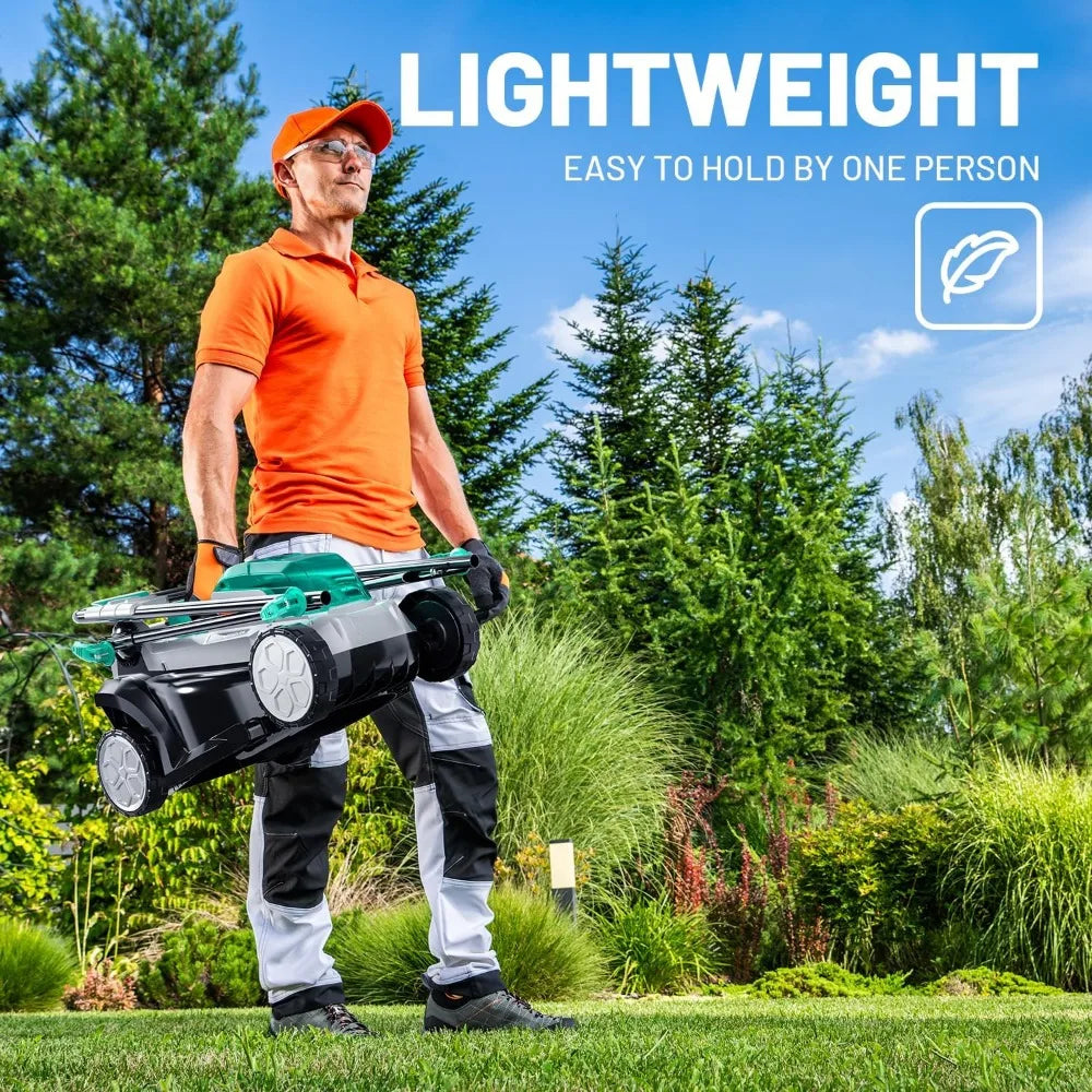 Litheli Cordless Lawn Mower Brushless Motor And Battery