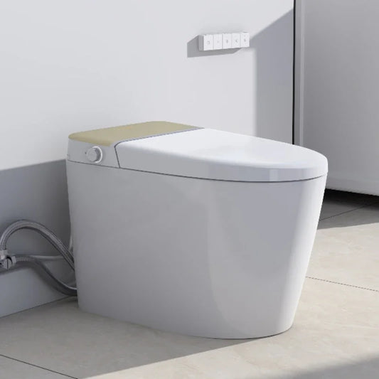 Smart Toilet Bidet With Auto Open Close Heated Premium Seat