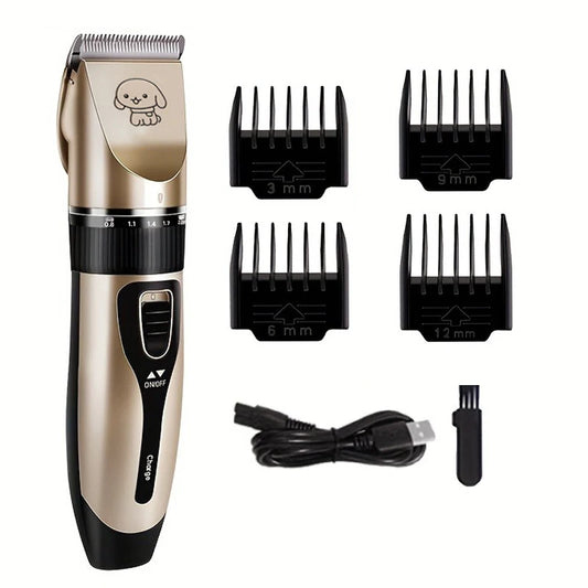 Shuyu Pet Hair Trimmer Kit Electric Grooming Clippers
